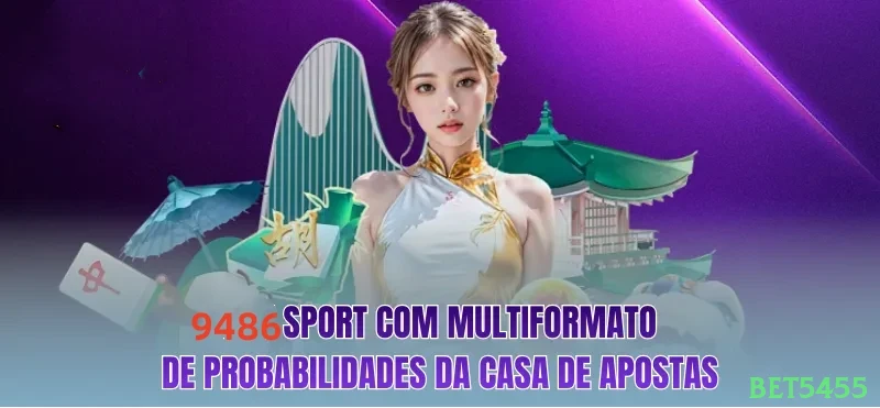 Imagem promocional do aplicativo mobile da bet5455